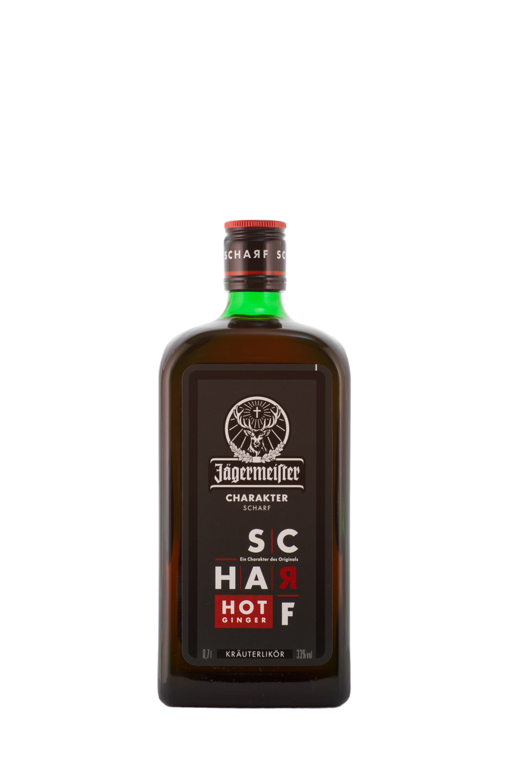 Jägermeister Scharf Hot Ginger - 0,7L 33% vol