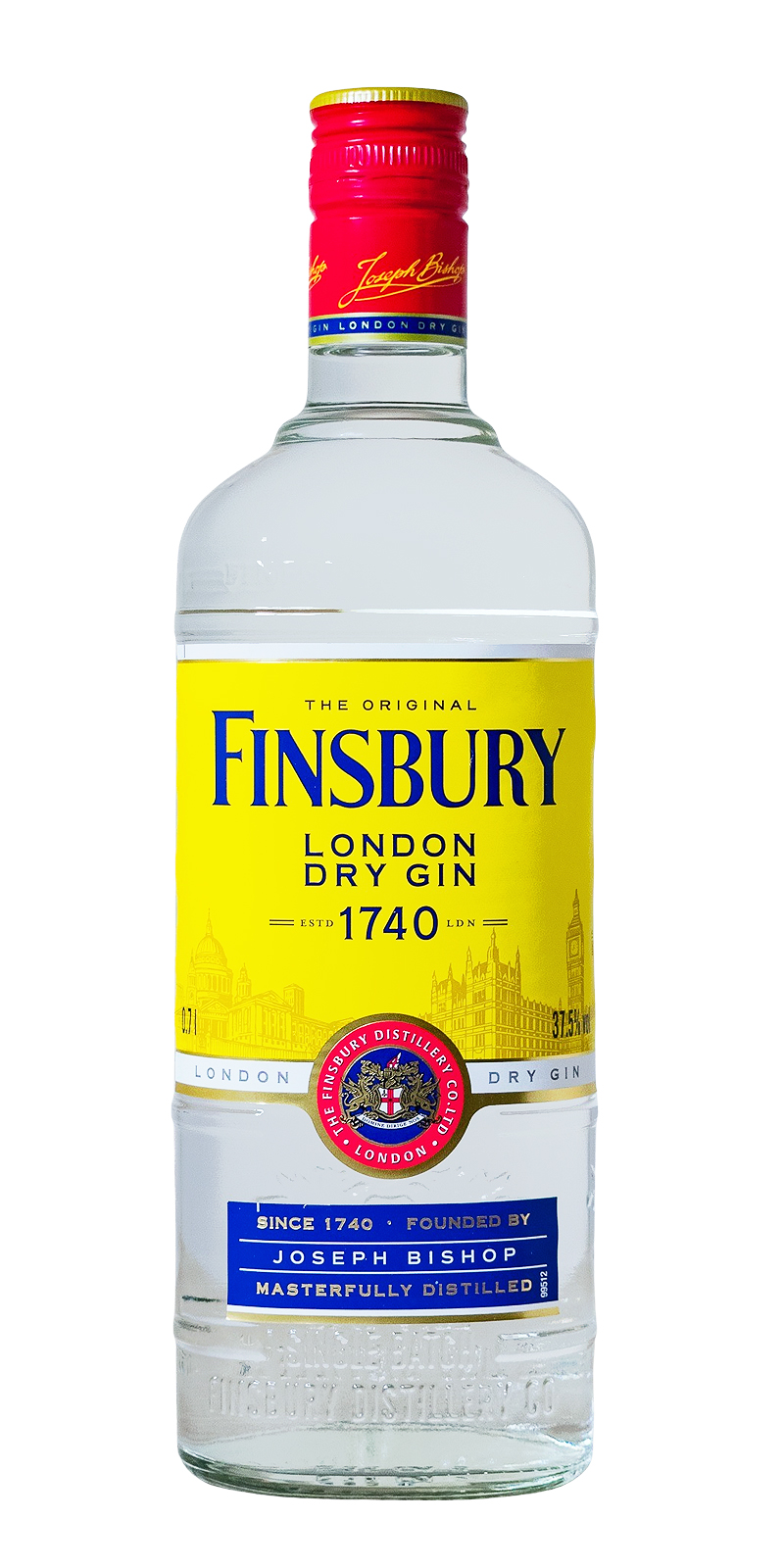 Finsbury London Dry Gin - 0,7L 37,5% vol