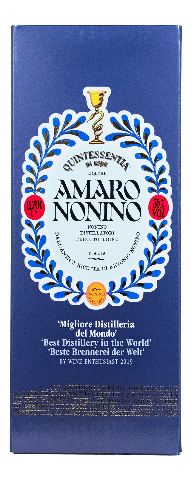 Nonino Amaro Kräuterlikör - 0,7L 35% vol