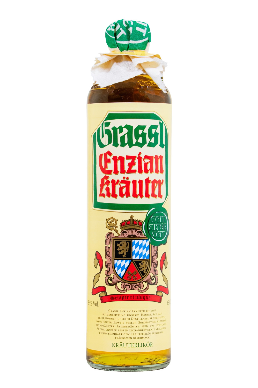 Grassl Enzian Kräuter - 0,7L 35% vol