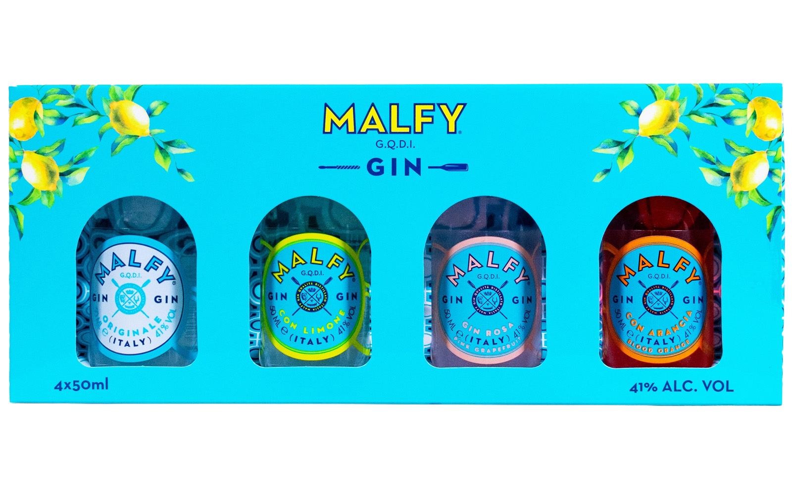 Malfy Gin Miniaturen Box - 0,2L 41% vol