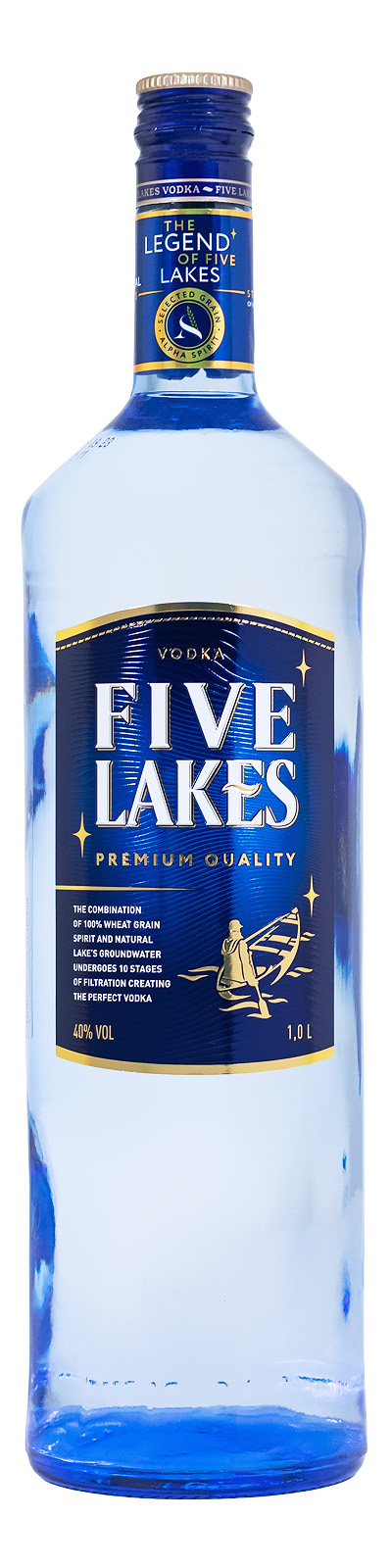 Five Lakes Vodka - 1 Liter 40% vol