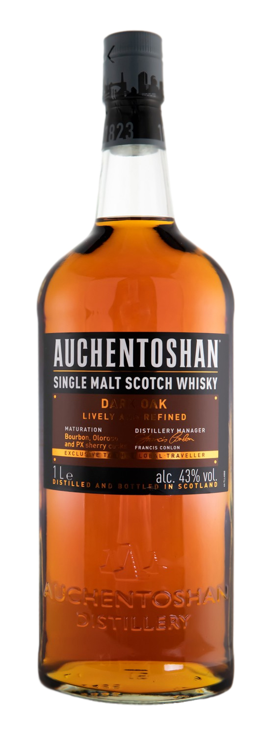Auchentoshan Dark Oak Single Malt Scotch Whisky - 1 Liter 43% vol