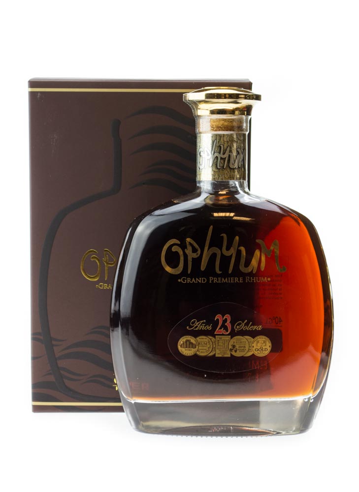 Ophyum Rum Grand Premiere Rhum 23 Jahre Solera - 0,7L 40% vol