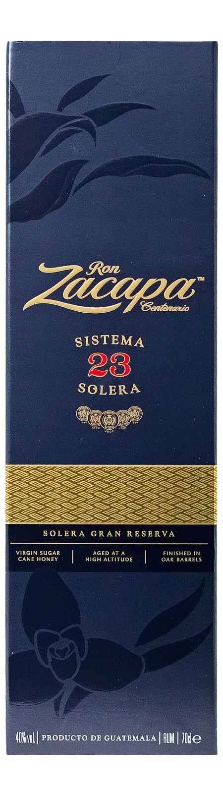 Ron Zacapa Centenario Solera Gran Reserva Rum - 0,7L 40% vol