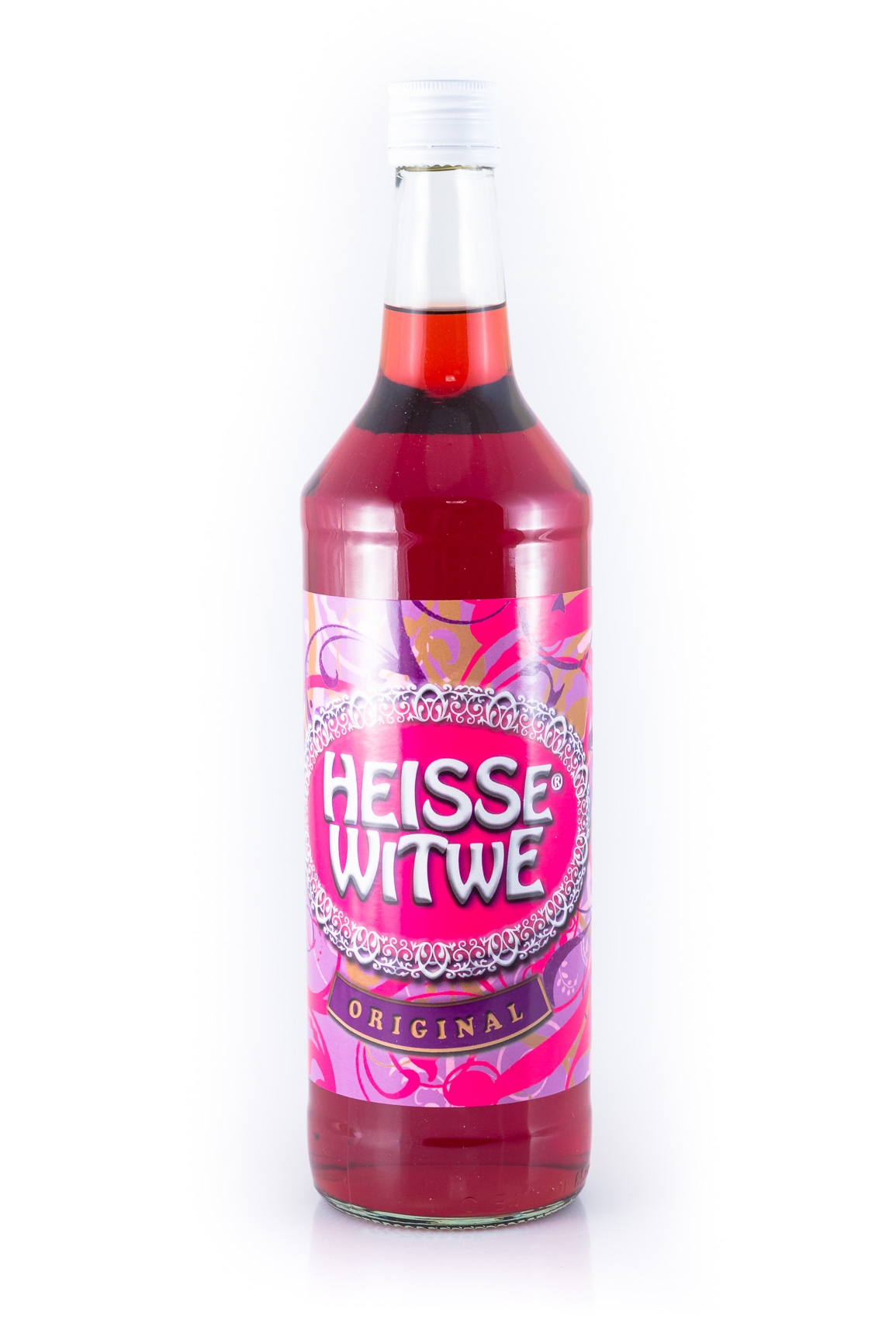 Heisse Witwe Original Pflaumenlikör - 1 Liter 22,5% vol