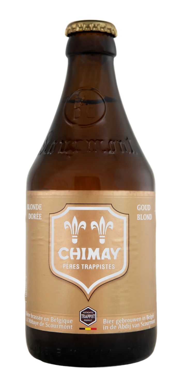Chimay Goud Trappist Bier - 0,33L 4,8% vol