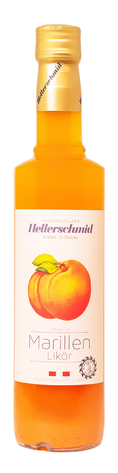 Hellerschmid Wachauer Marillenlikör naturtrüb - 0,5L 18% vol