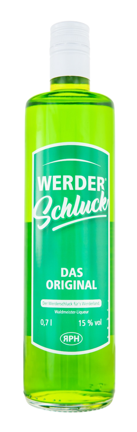 Werderschluck Waldmeister-Likör - 0,7L 15% vol