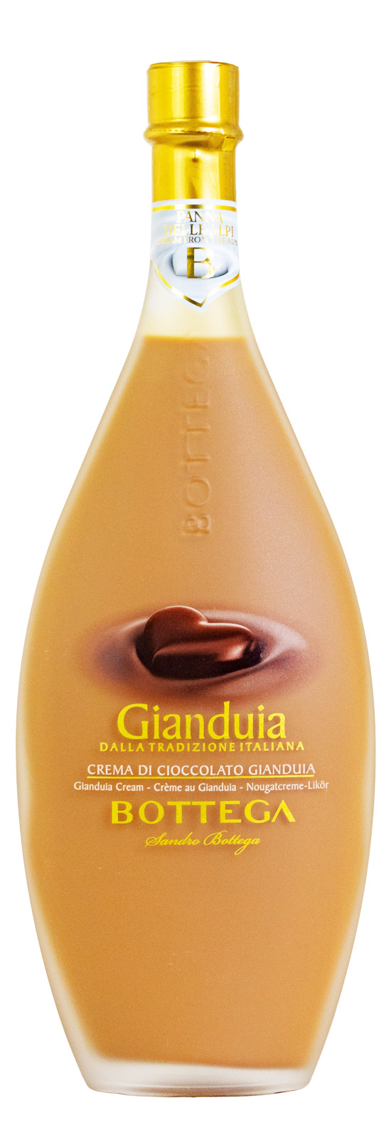 Bottega Gianduia Liquore Nougat & Schoko - 0,5L 17% vol