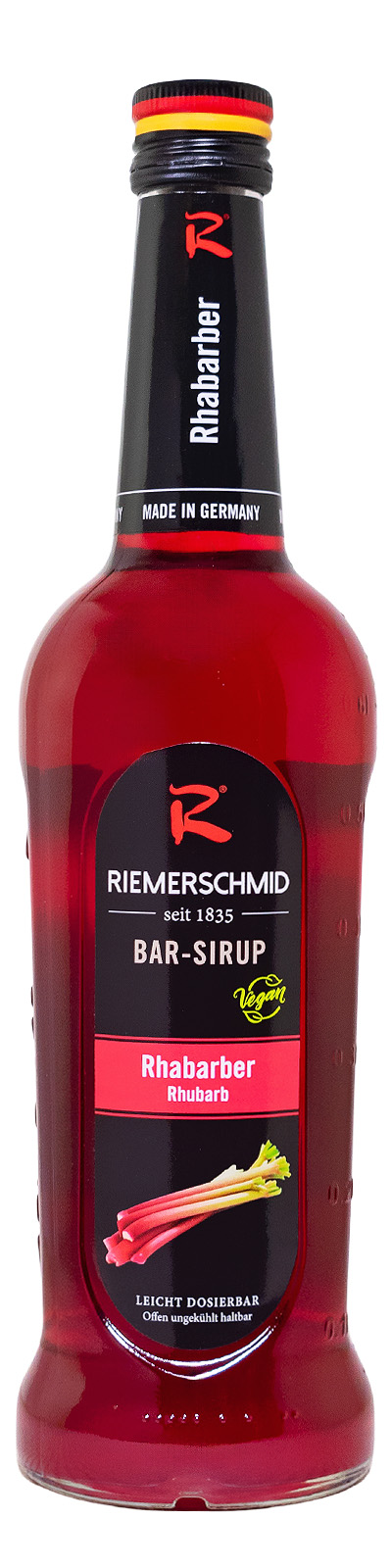 Riemerschmid Rhabarber Sirup - 0,7L