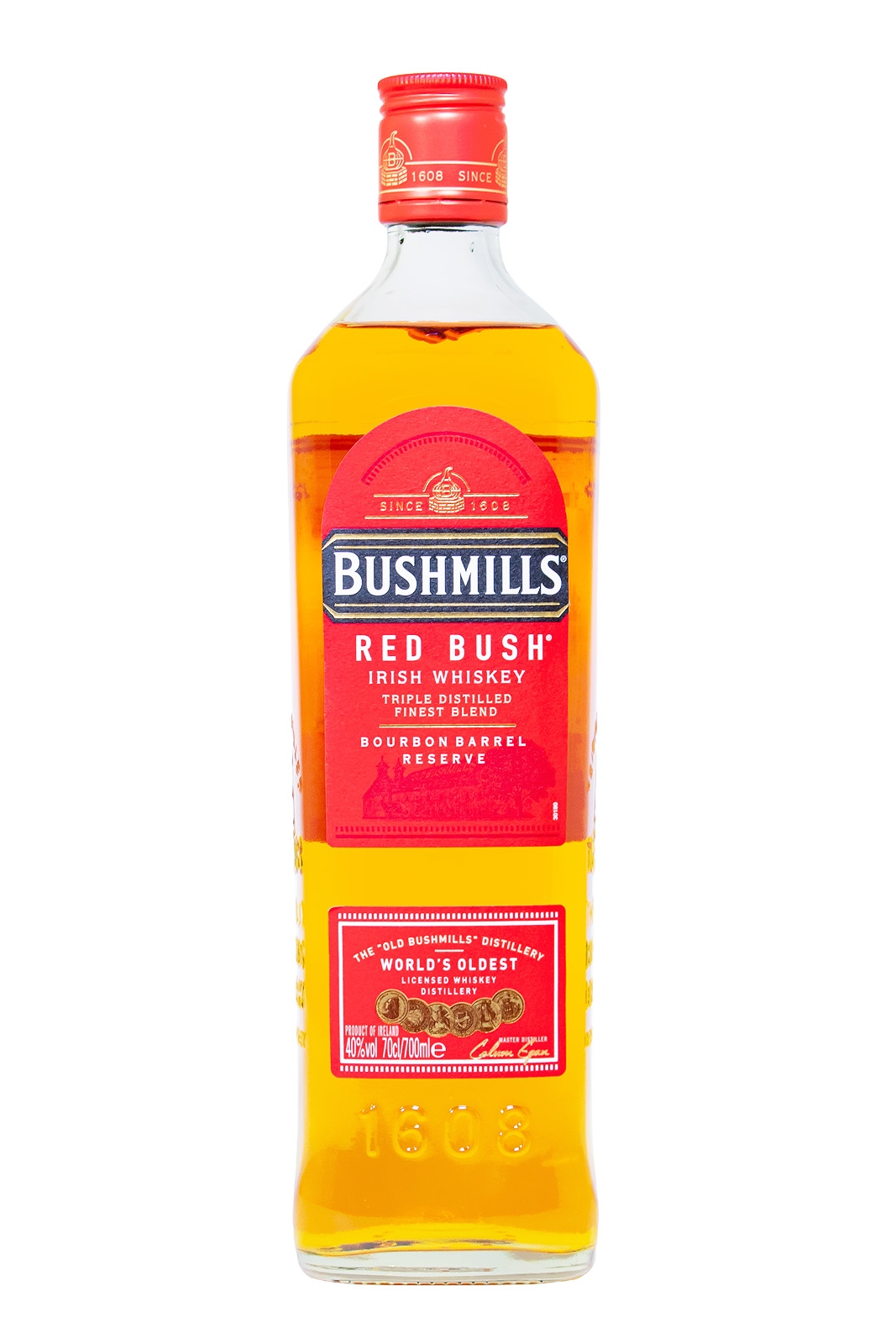 Bushmills Red Bush Irish Whiskey - 0,7L 40% vol