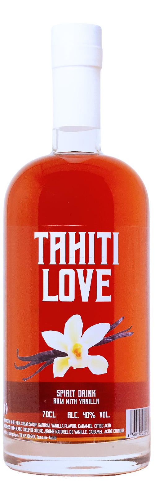 Tahiti Love Vanilla - 0,7L 40% vol