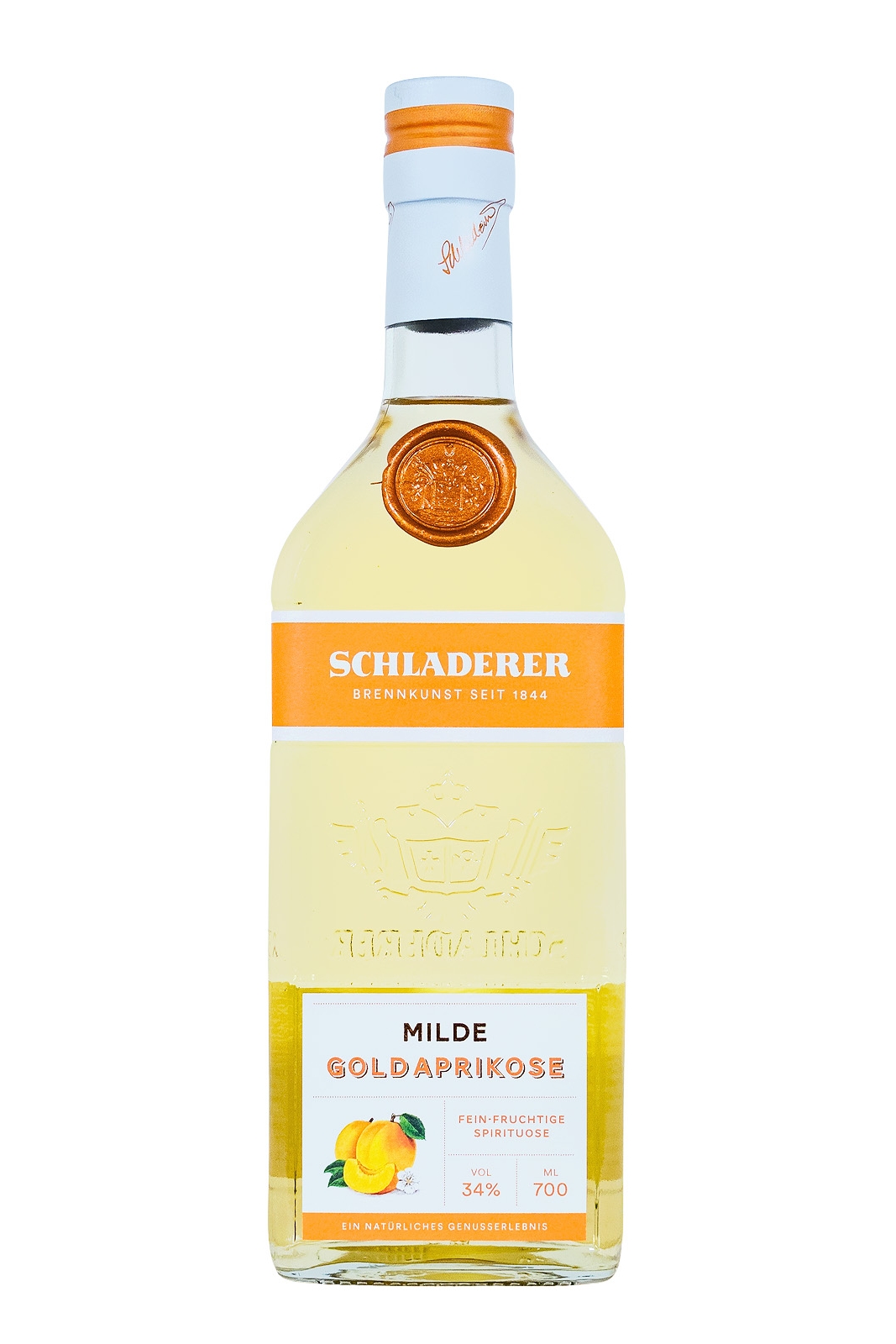 Schladerer Milde Goldaprikose - 0,7L 34% vol