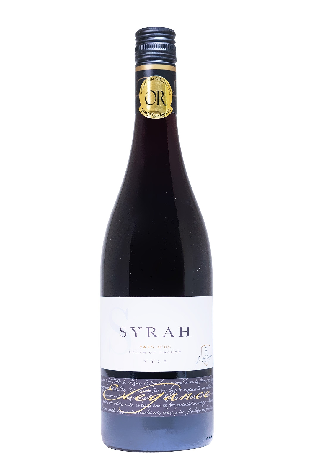 Joseph Castan Syrah - 0,75L 13% vol