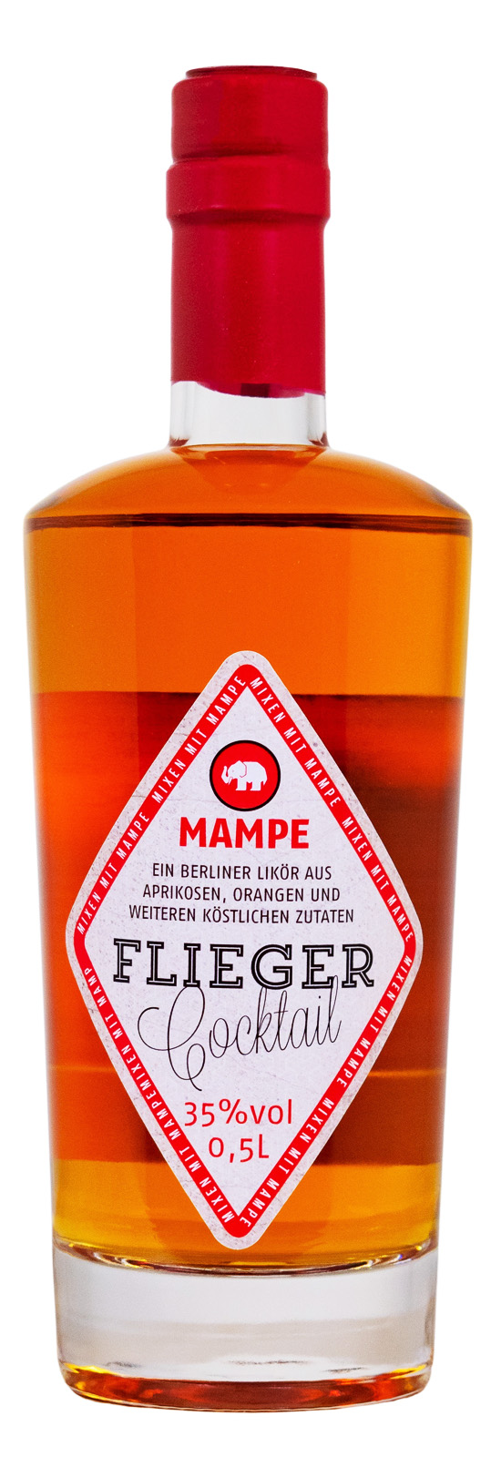 Mampe Fliegercocktail - 0,5L 35% vol