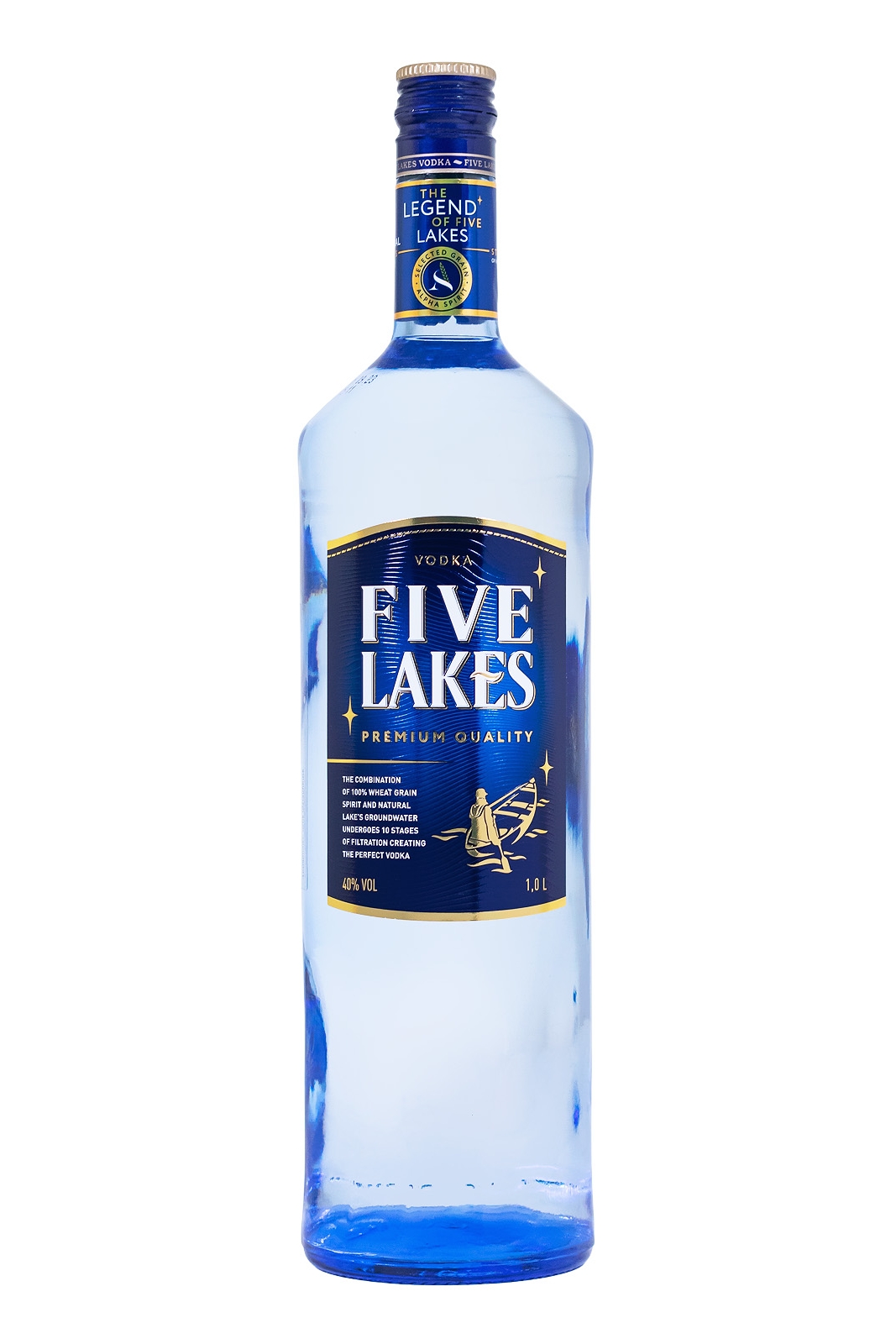 Five Lakes Vodka - 1 Liter 40% vol