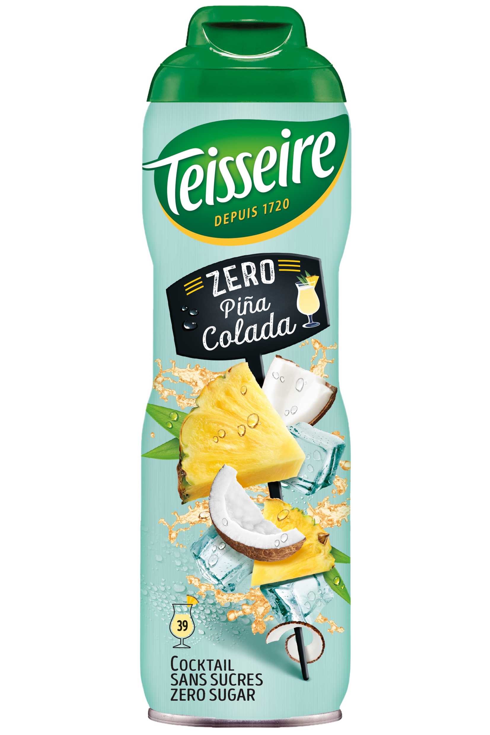 Teisseire Pina Colada Zero Getränkekonzentrat - 0,6L