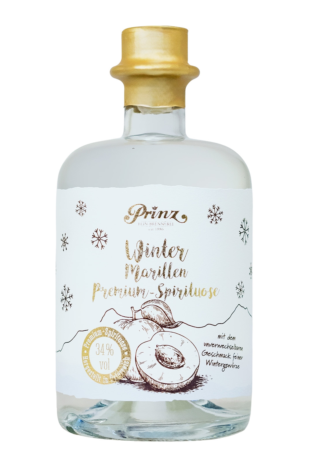 Prinz Winter Marille - 0,5L 34% vol