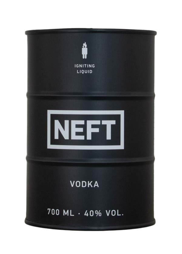 NEFT Vodka Black Barrel - 0,7L 40% vol