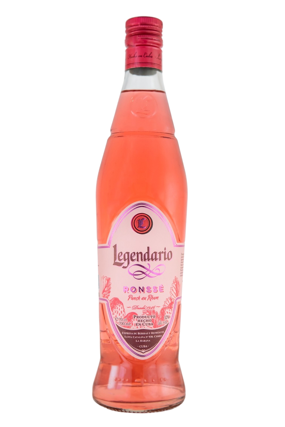 Legendario Ronssé Punch au Rhum - 0,7L 32% vol