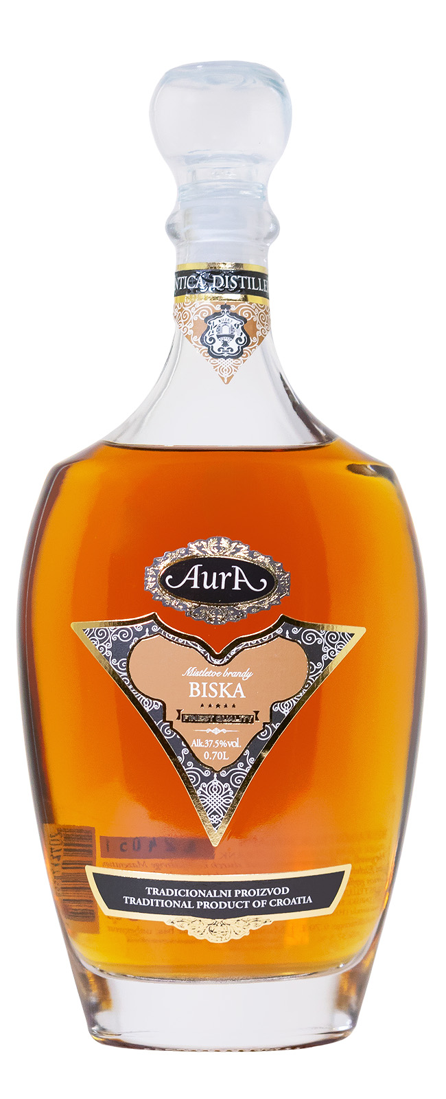 Aura Biska Mistel-Brandy - 0,7L 37,5% vol