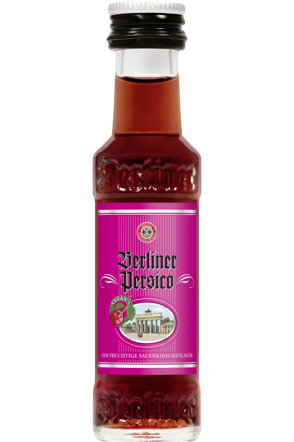 Berliner Persico Sauerkirschlikör Kurzer - 0,02L 16% vol