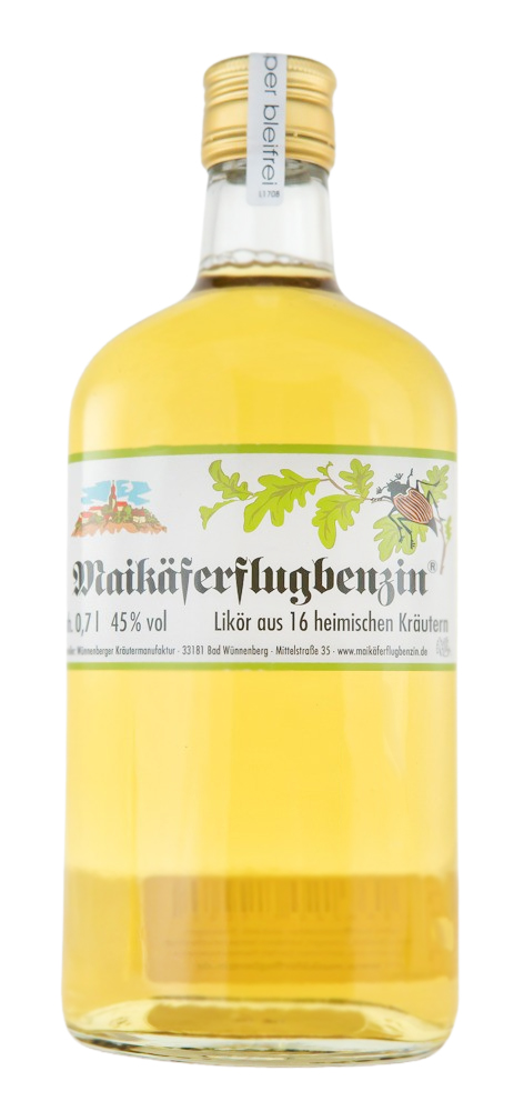 Maikäferflugbenzin Kräuterlikör - 0,7L 45% vol