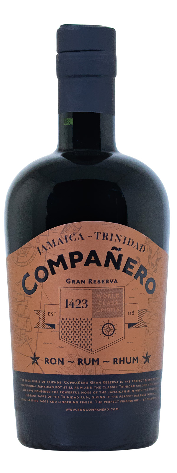 Ron Companero Gran Reserva Rum - 0,7L 40% vol