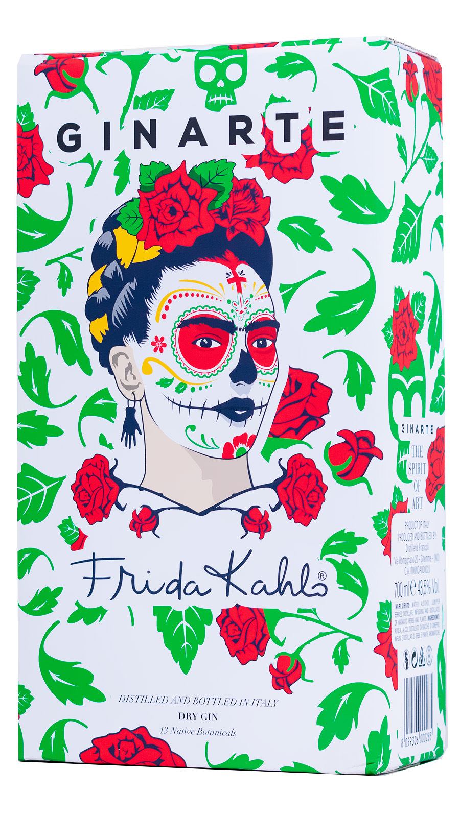 Ginarte Dry Gin Frida Kahlo - 0,7L 43,5% vol