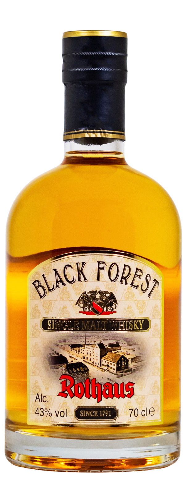 Black Forest Rothaus Single Malt Whisky - 0,7L 43% vol