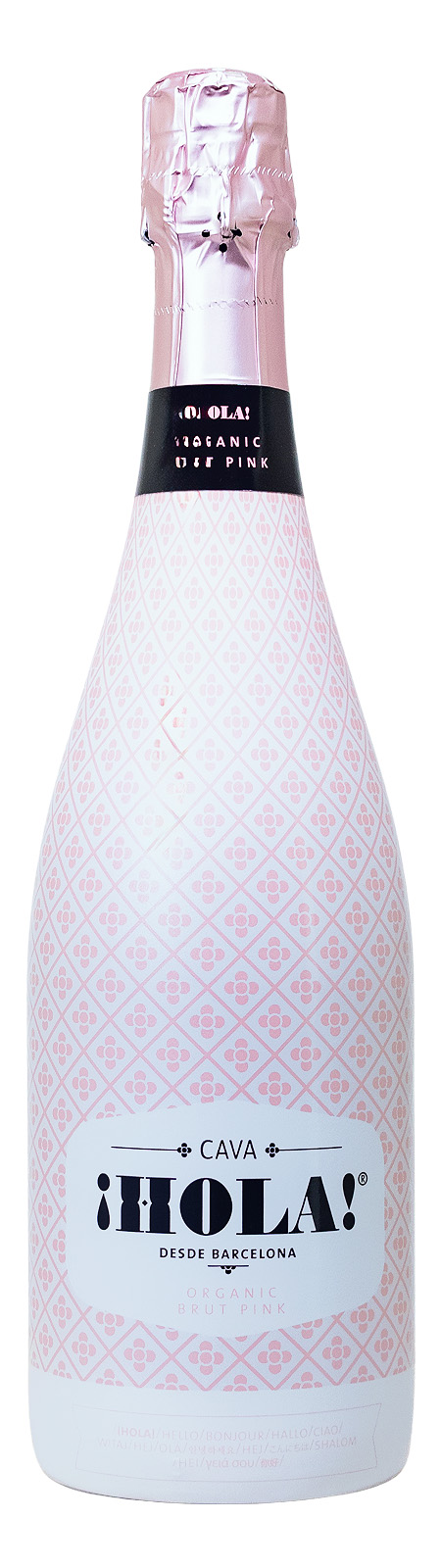 Hola Cava Brut Pink Bio - 0,75L 11,5% vol