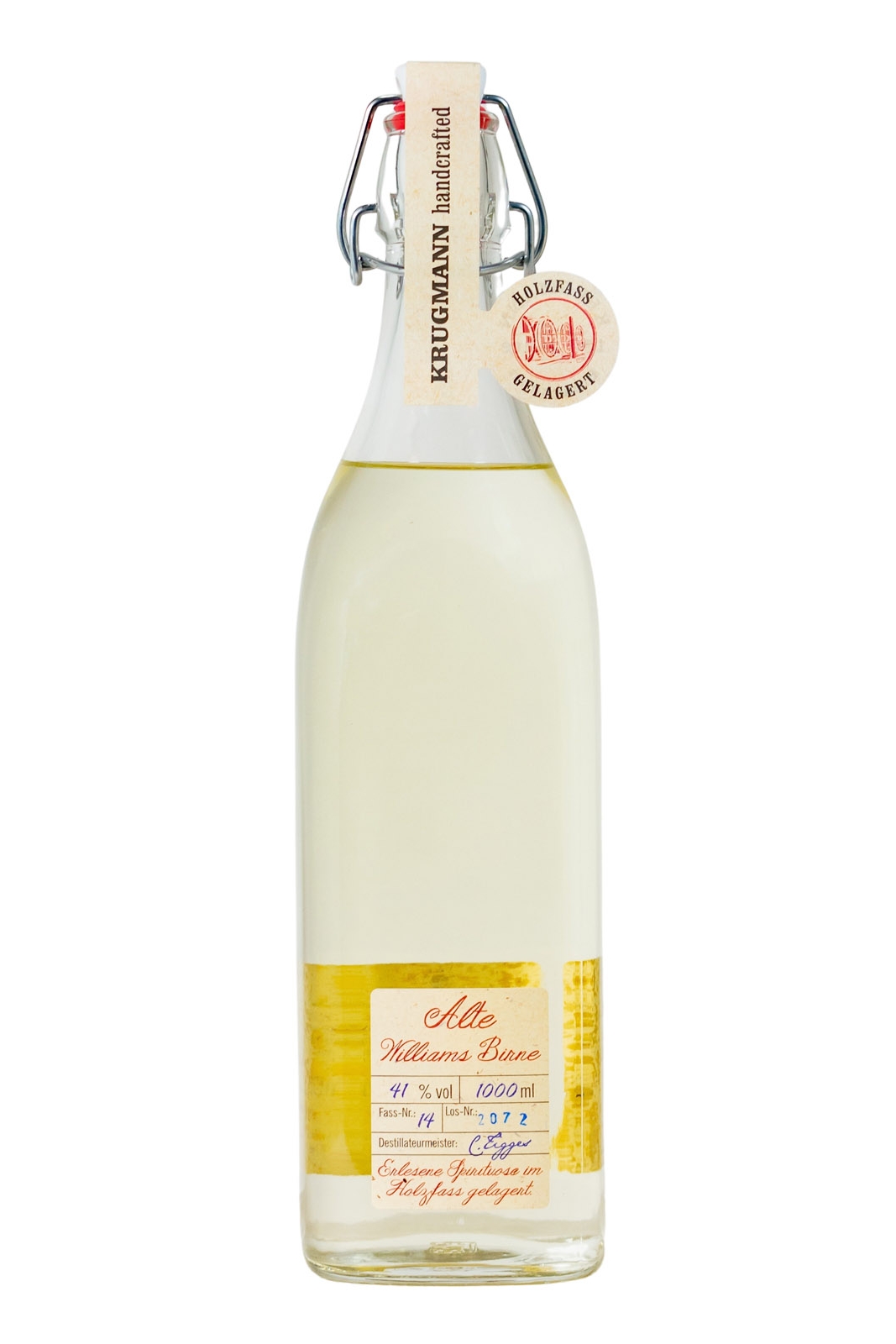 Krugmann Alte Williams Birne - 1 Liter 41% vol