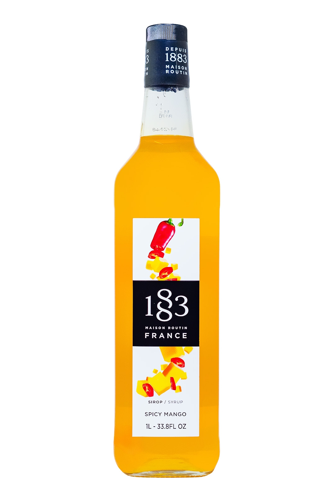 Maison Routin 1883 Spicy Mango Sirup - 1 Liter