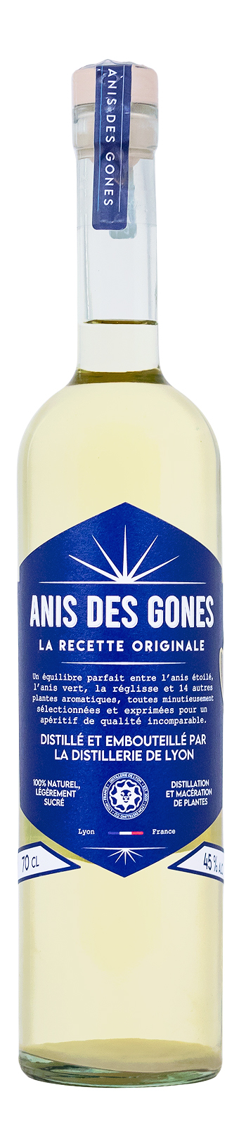 Anis des Gones Le Pastis Lyonnais - 0,7L 45% vol