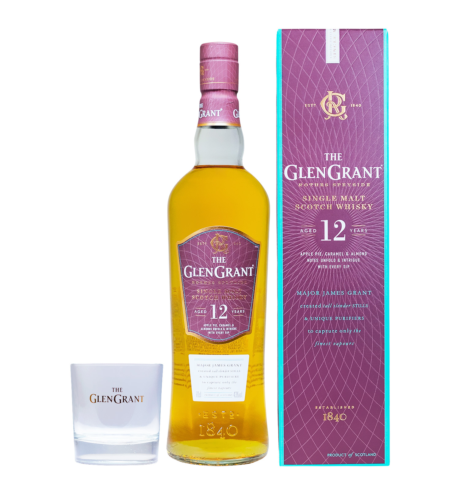 Glen Grant Geschenkbox - 0,7L 43% vol