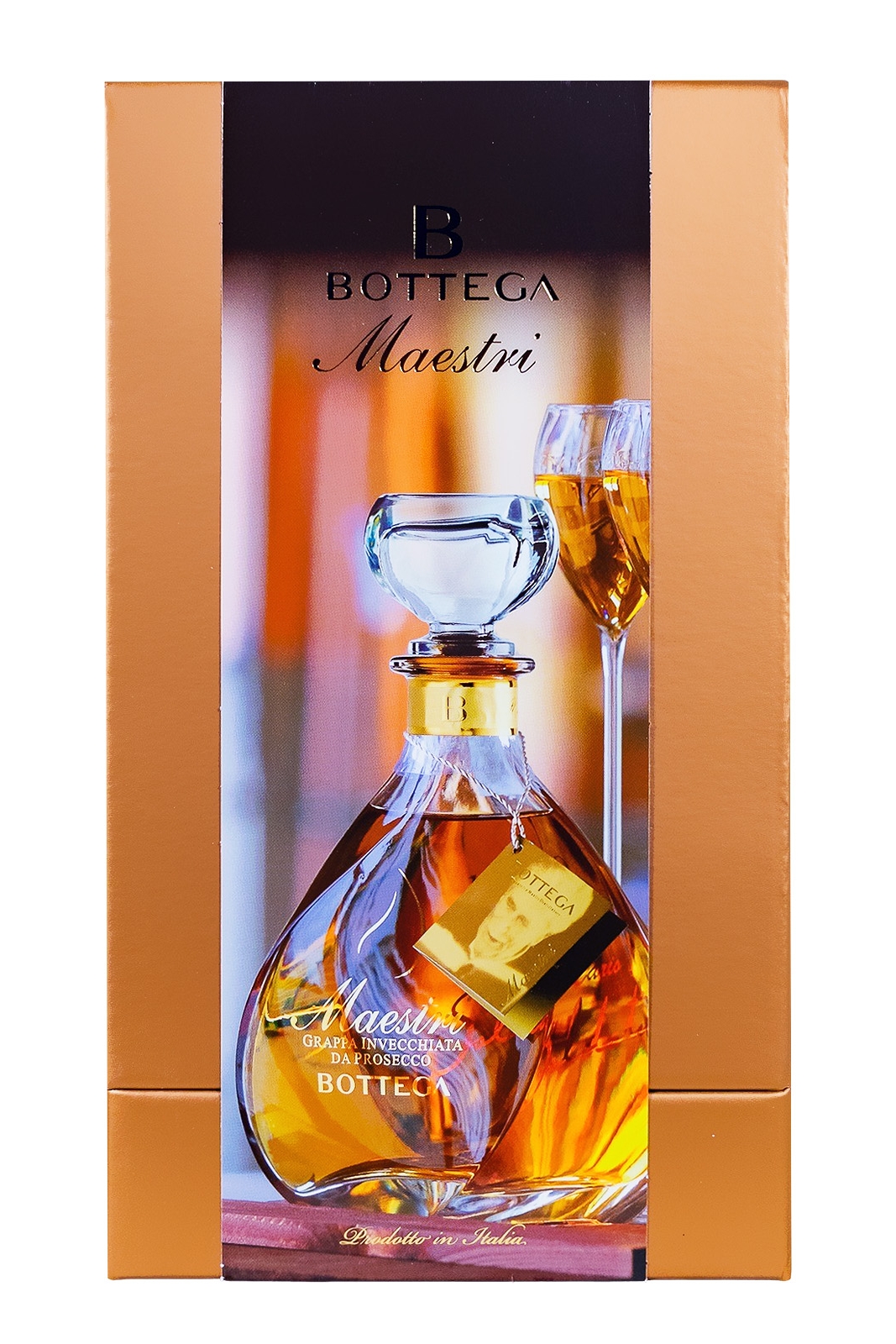 Bottega Maestri Grappa Invecchiata - 0,7L 38% vol