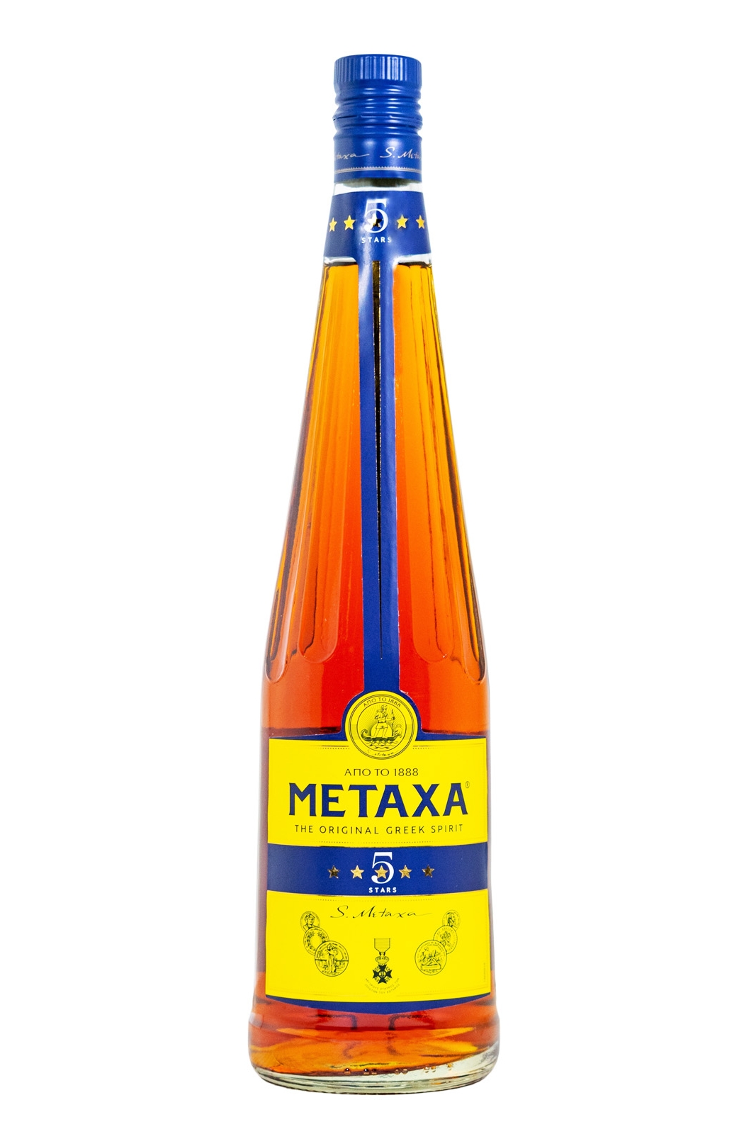 Metaxa 5 Sterne - 1 Liter 38% vol