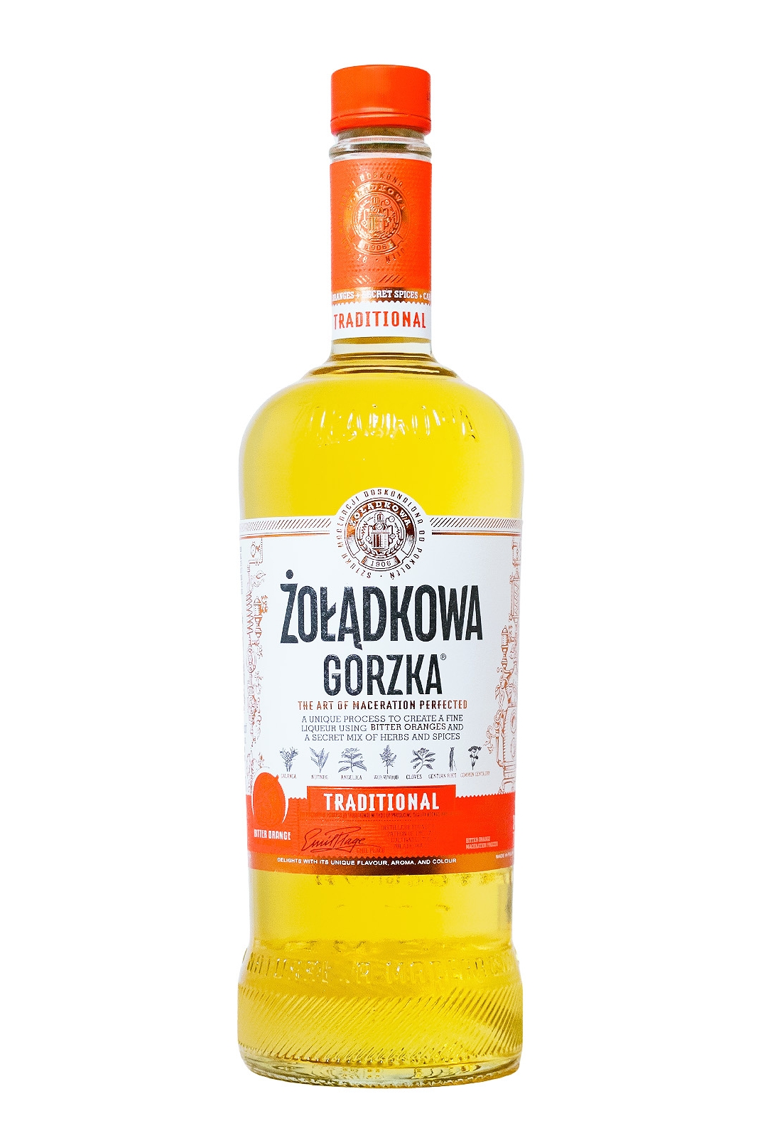 Zoladkowa Gorzka Traditional - 0,7L 34% vol