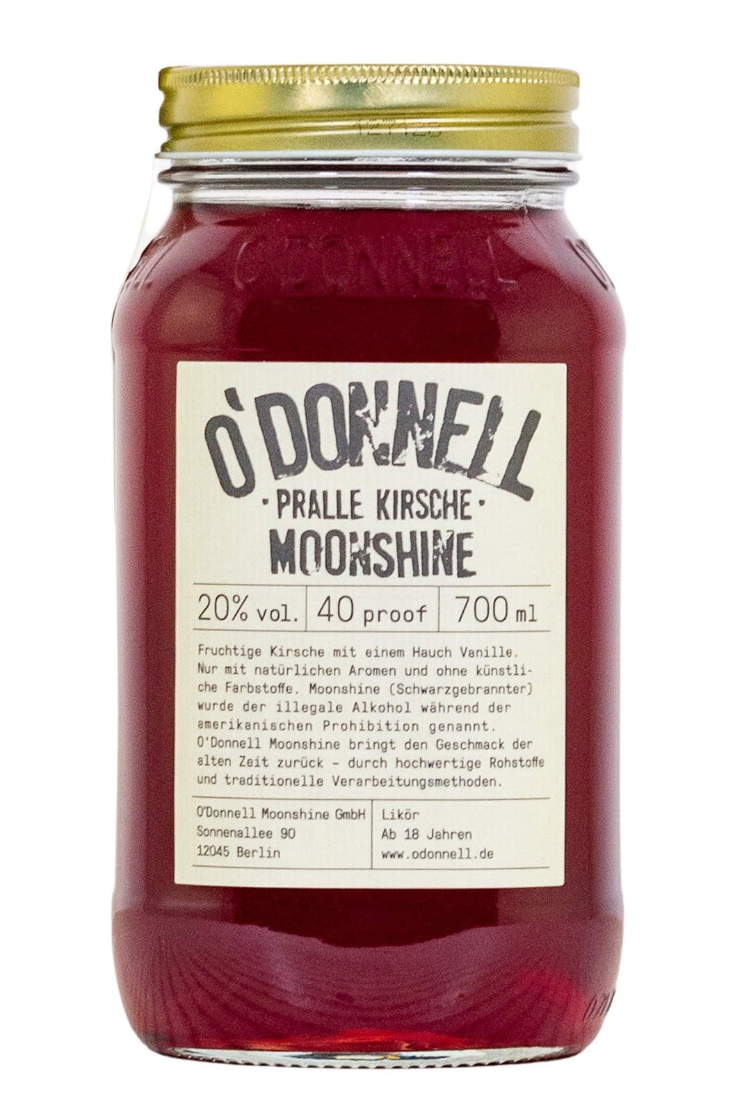 O'Donnell Pralle Kirsche - 0,7L 20% vol