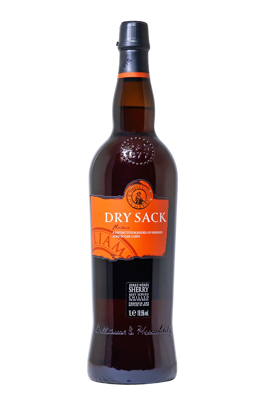 Dry Sack Medium Sherry - 1 Liter 19,5% vol