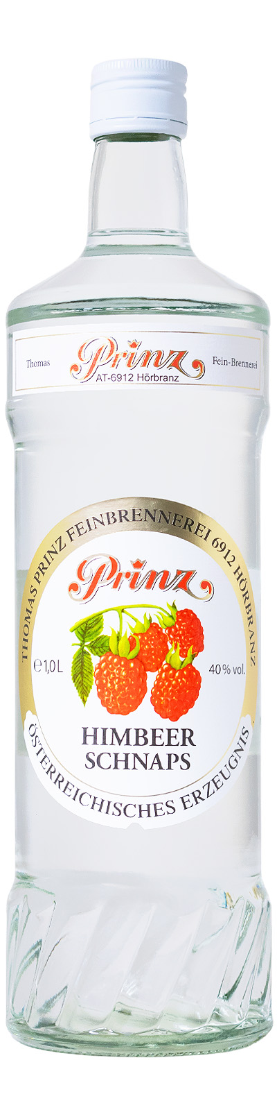 Prinz Himbeer Schnaps - 1 Liter 40% vol