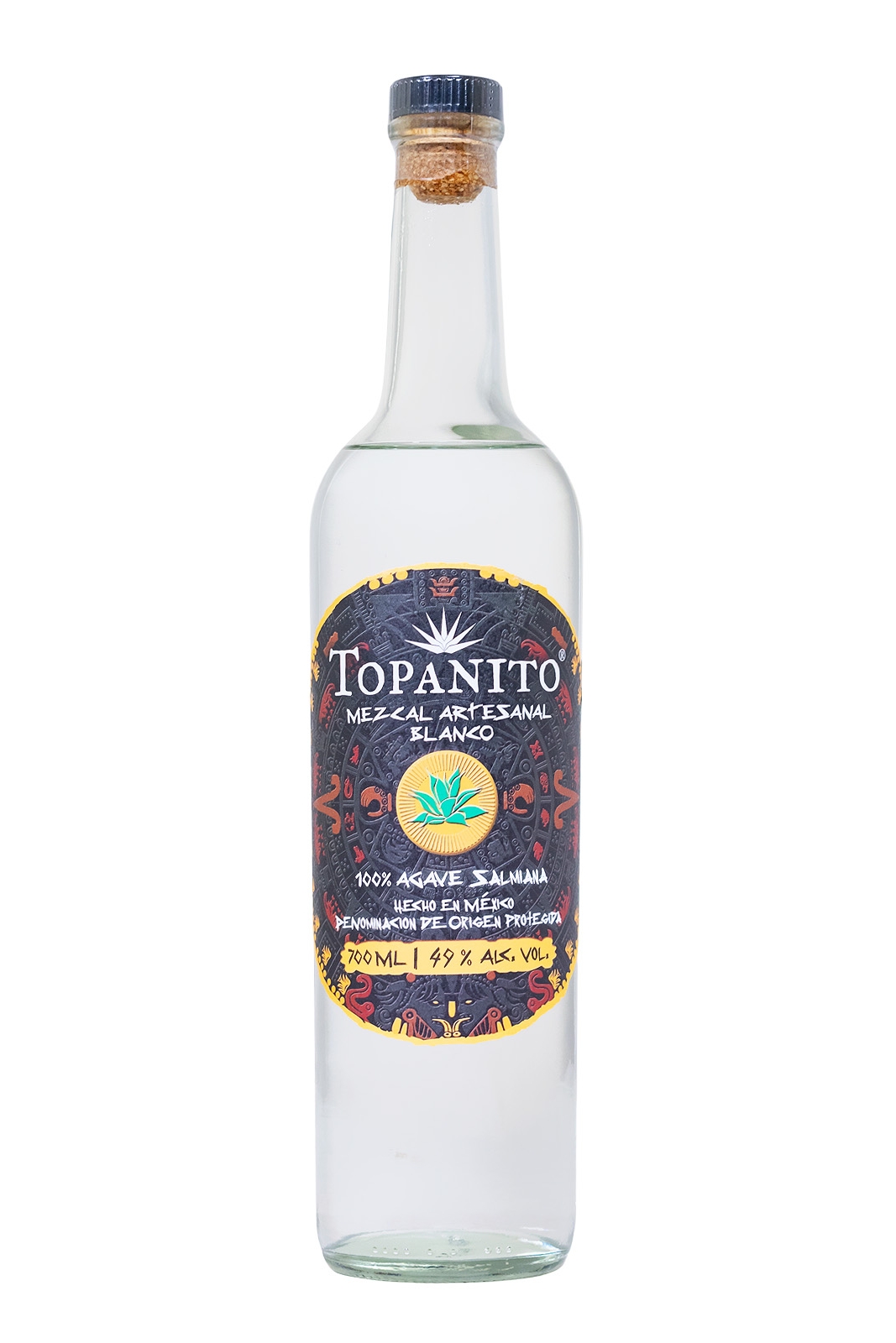 Topanito Mezcal 100 % Agave Salmiana - 0,7L 49% vol