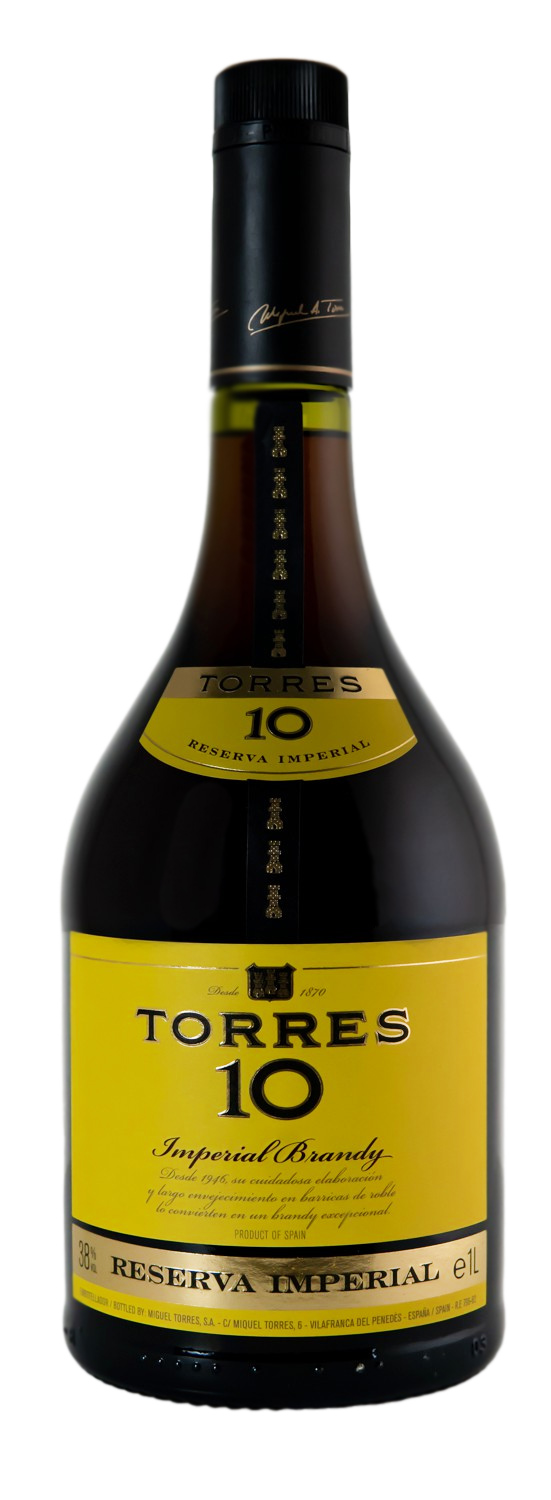 Torres 10 Imperial Brandy Gran Reserva - 1 Liter 38% vol