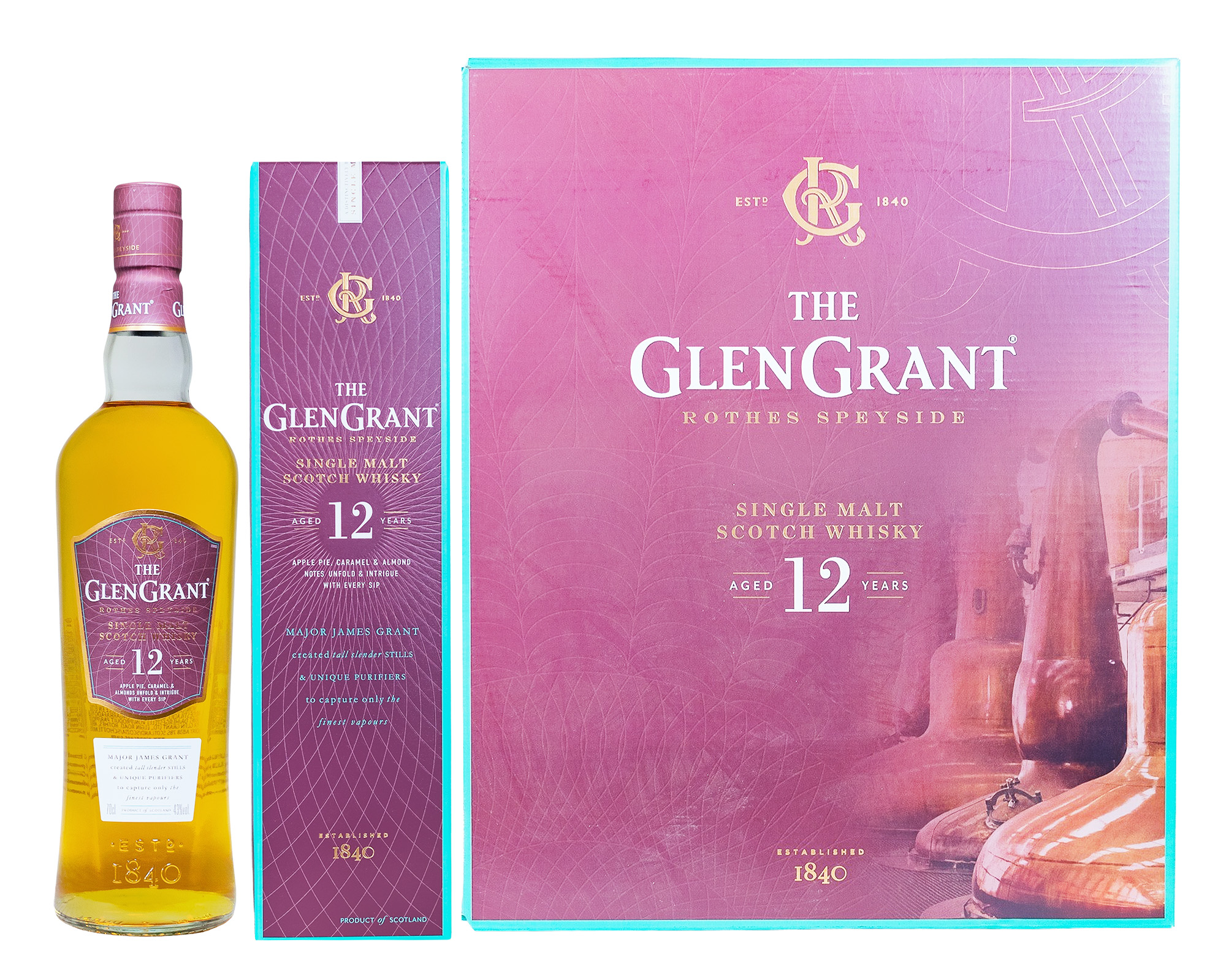 Glen Grant Geschenkbox - 0,7L 43% vol