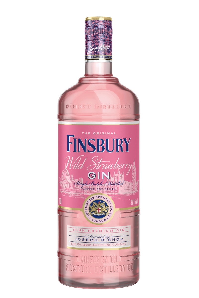 Finsbury Wild Strawberry Gin - 1 Liter 37,5% vol