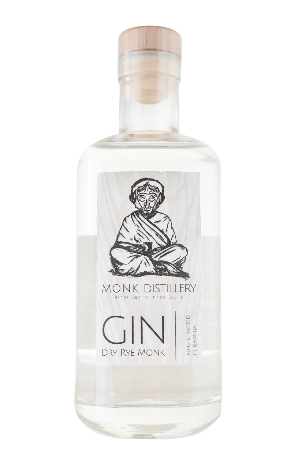 Dry Rye Monk Gin - 0,5L 42,5% vol