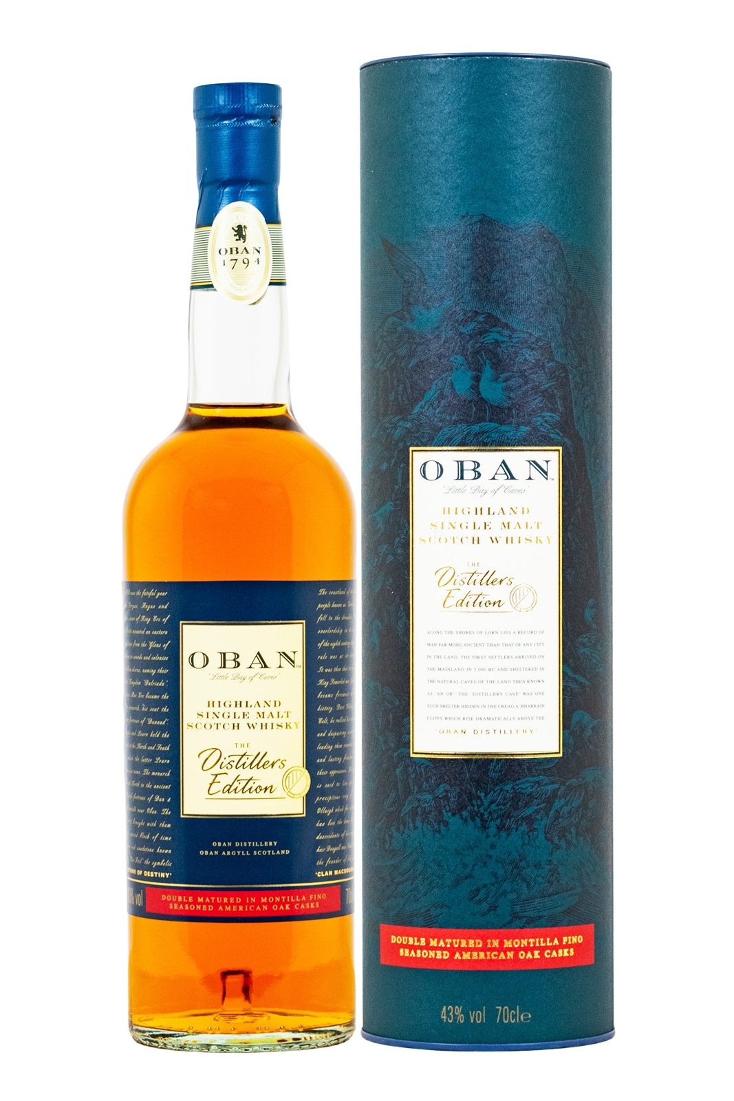 Oban Distillers Editions 2022 - 0,7L 43% vol