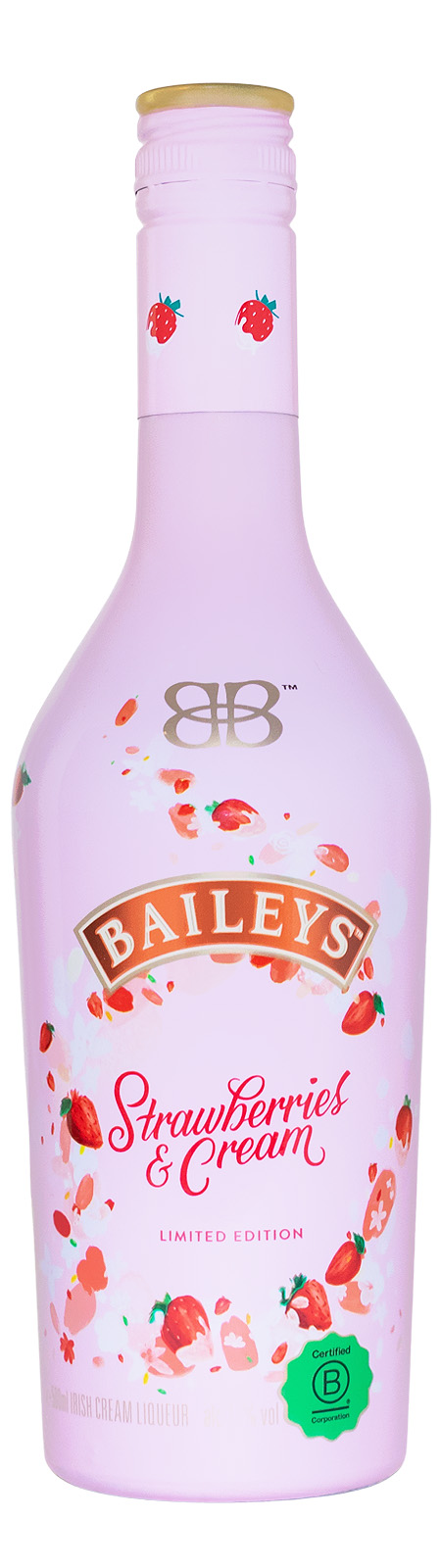 Baileys Strawberry & Cream Likör - 0,5L 17% vol