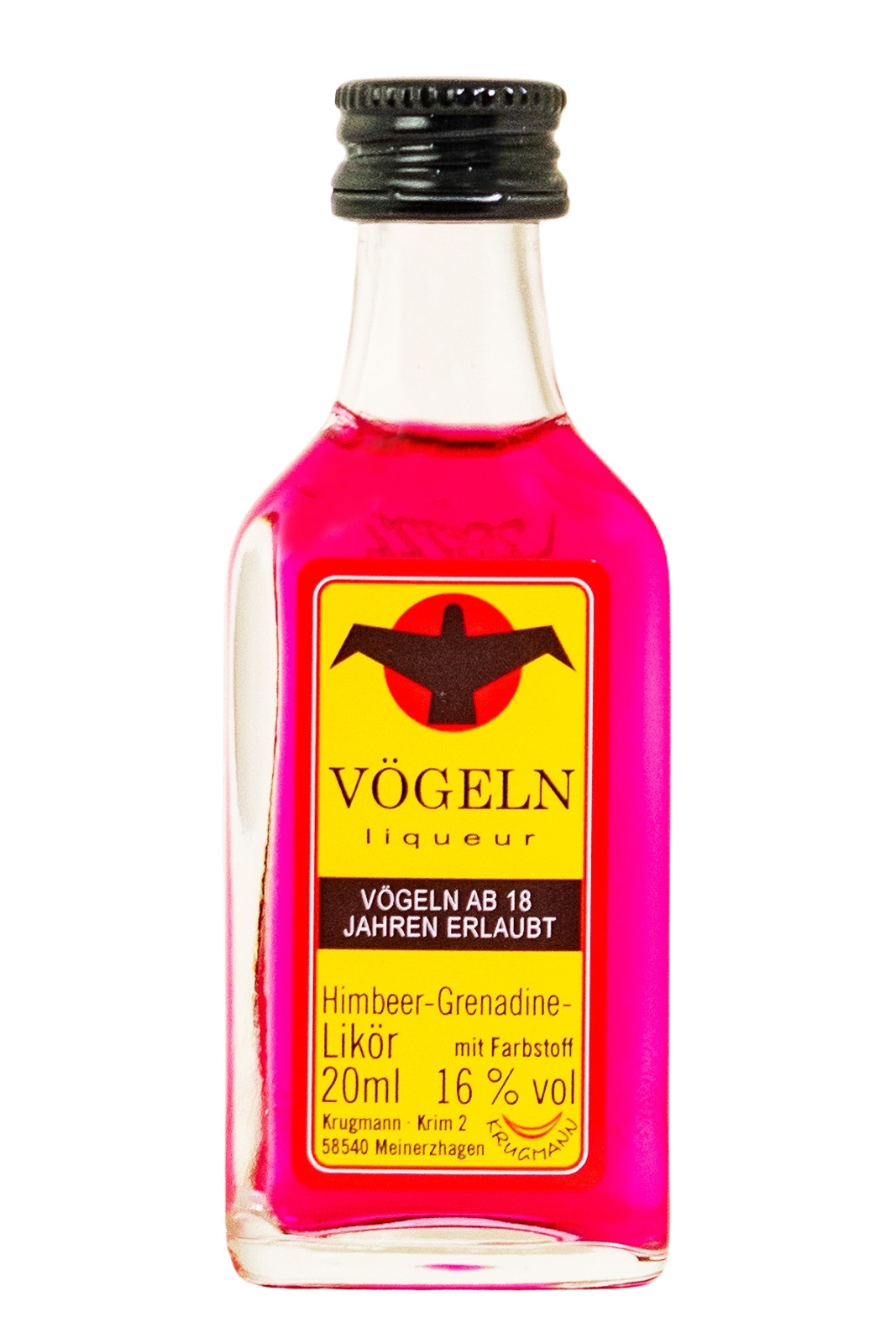 Vögeln Likör - 0,02L 16% vol